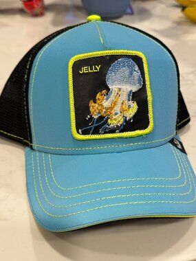 Goorin Bros. Reflective Blue Black “Jelly” Jellyfish NIGHT STING Hat Friday Drop